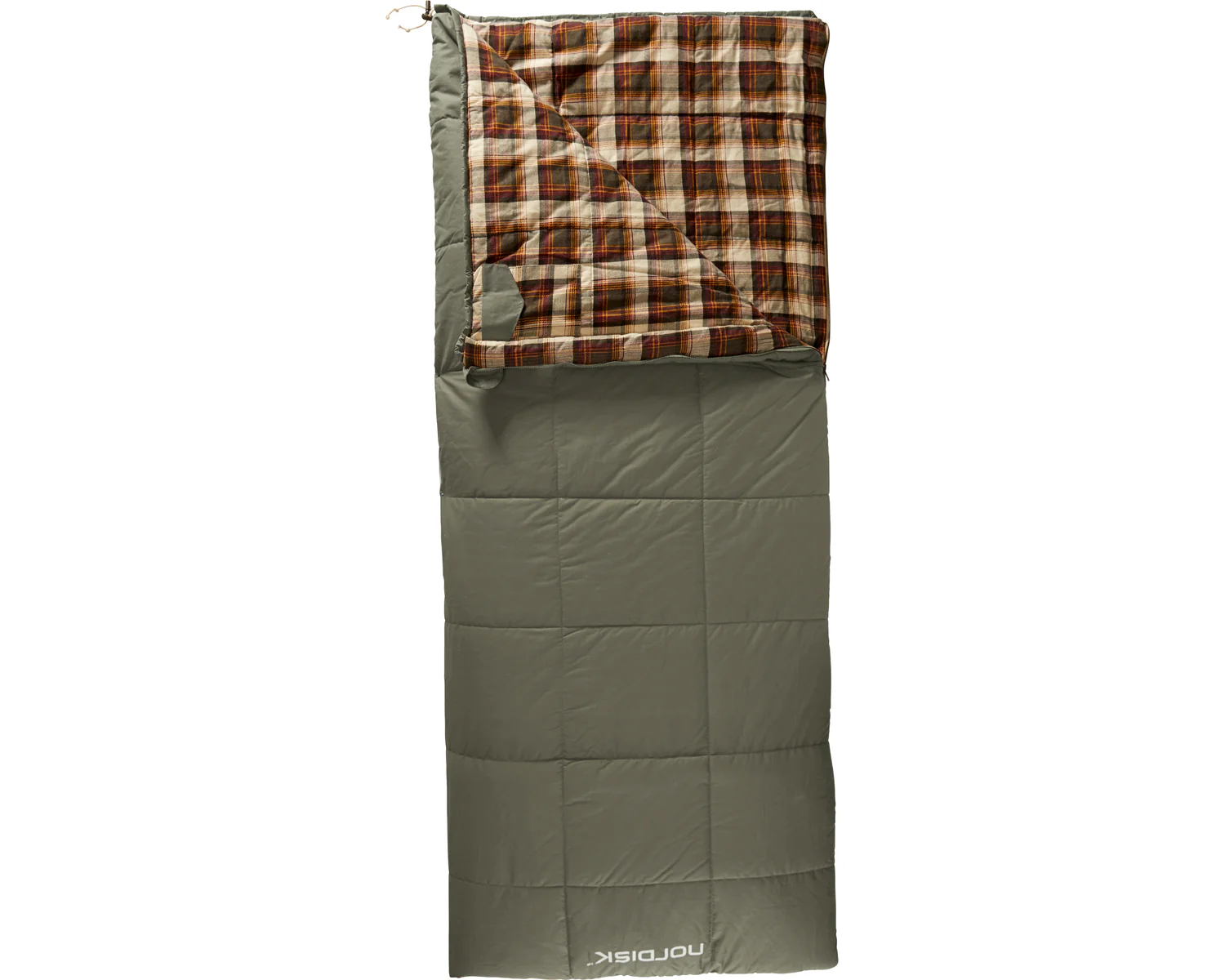 Almond -2° Sleeping Bag - Bungee Cord Brown - Image 2