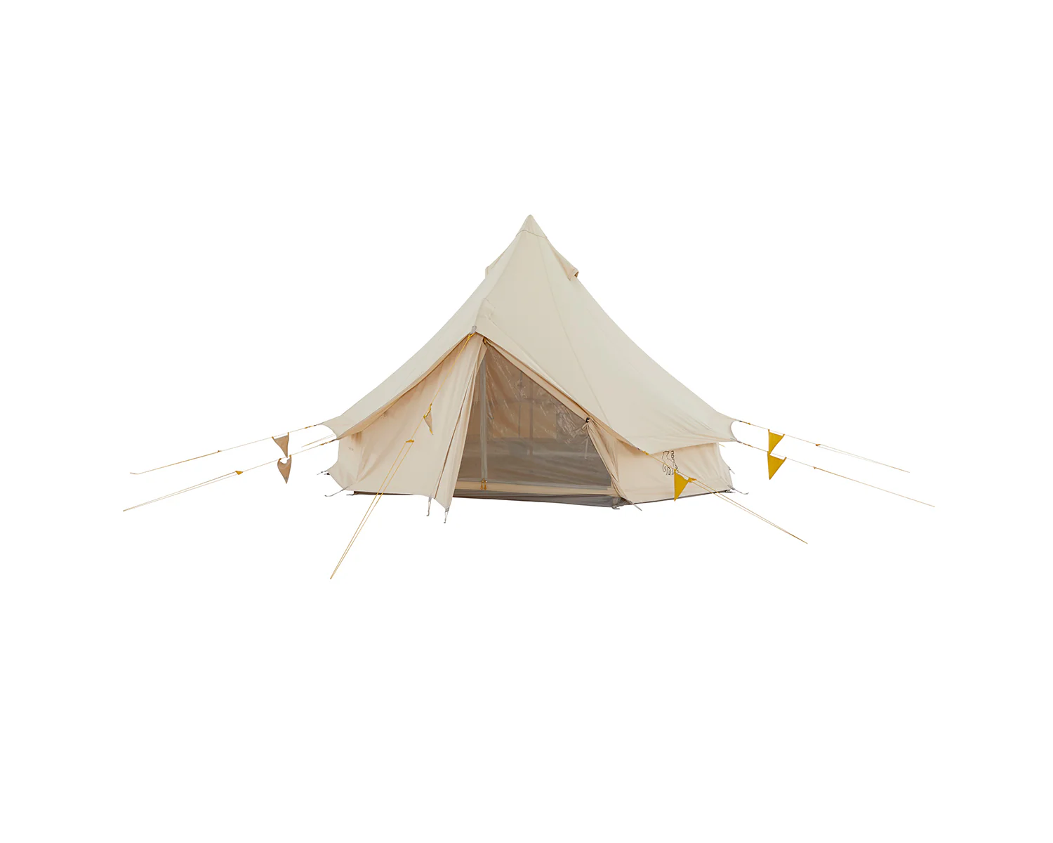 Asgard Tech Mini Tent Incl. Colour Pack - 2 person | Mustard Yellow - Image 5