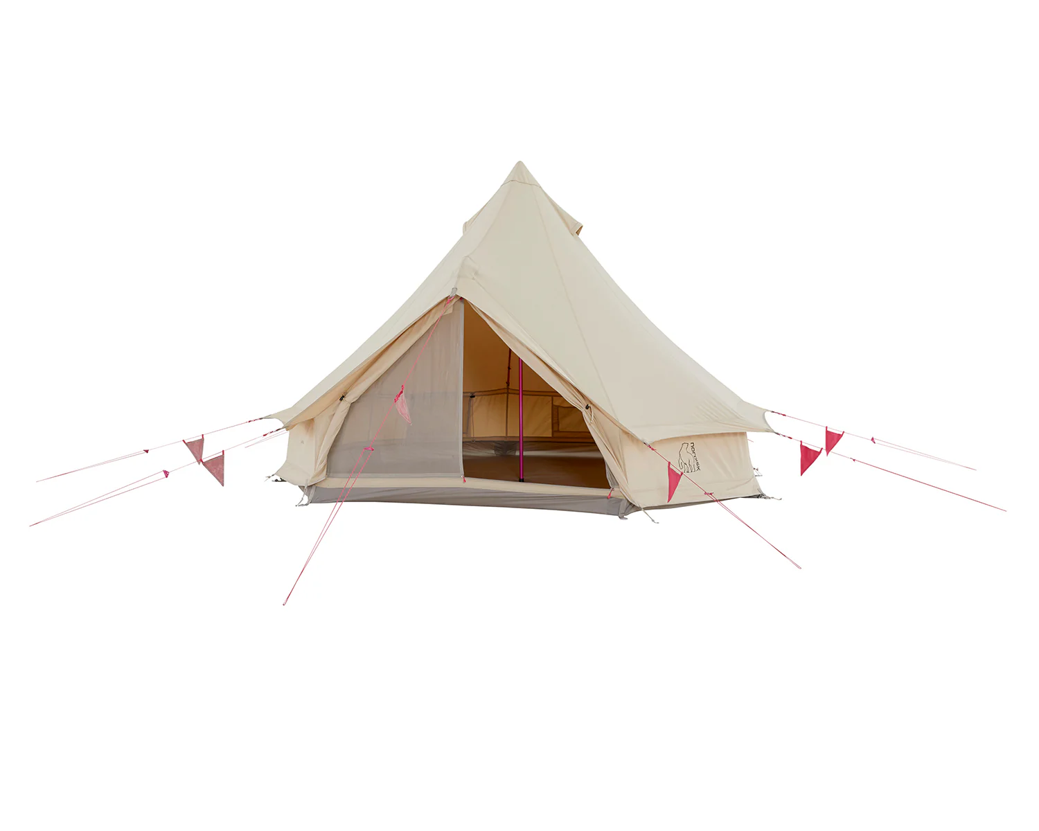 Asgard Tech Mini Tent Incl. Colour Pack - 2 person | Azalea Cherry Pink - Image 7