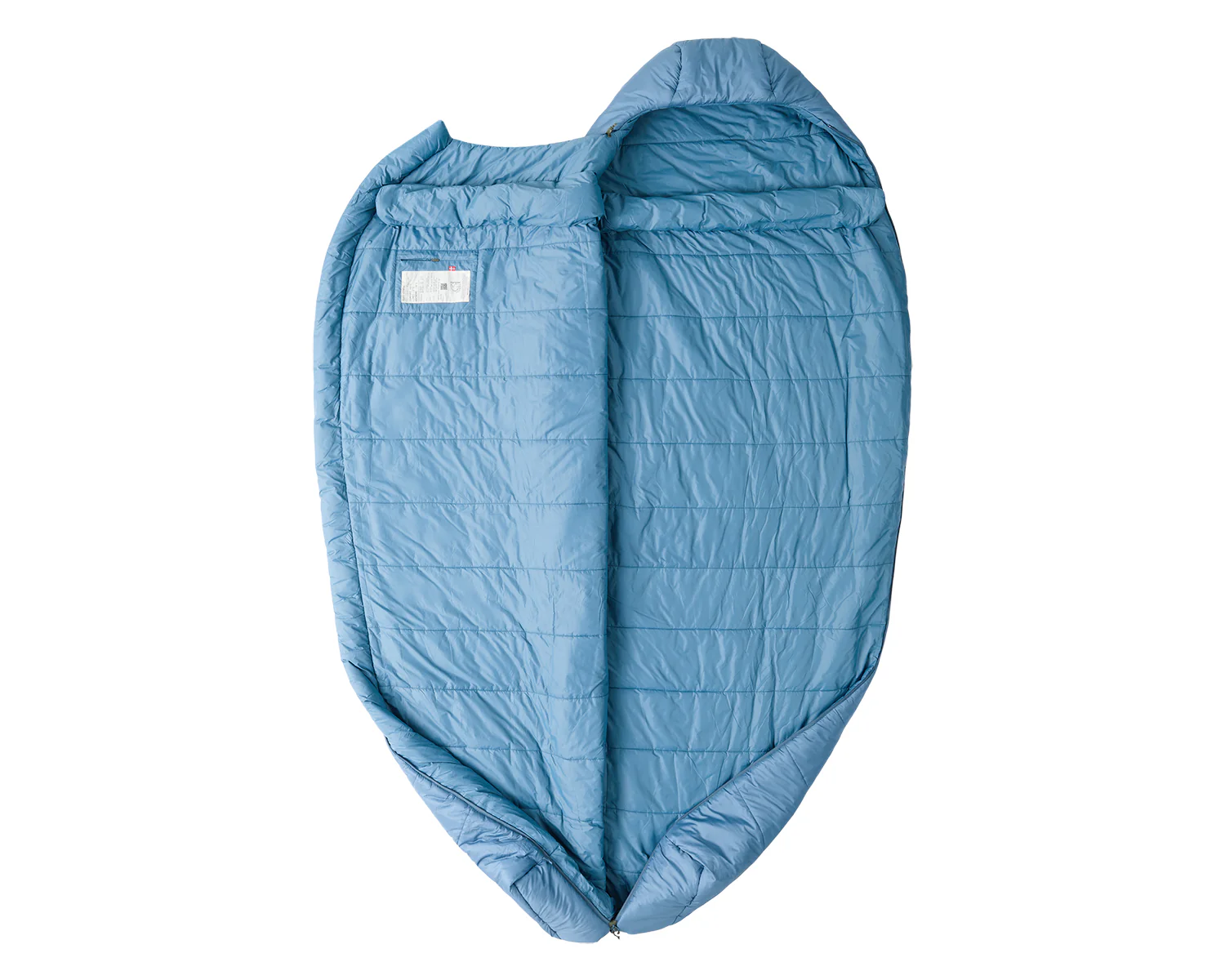 Bjarni ±0° Wide Mummy Sleeping Bag - Aegan Blue - Image 3