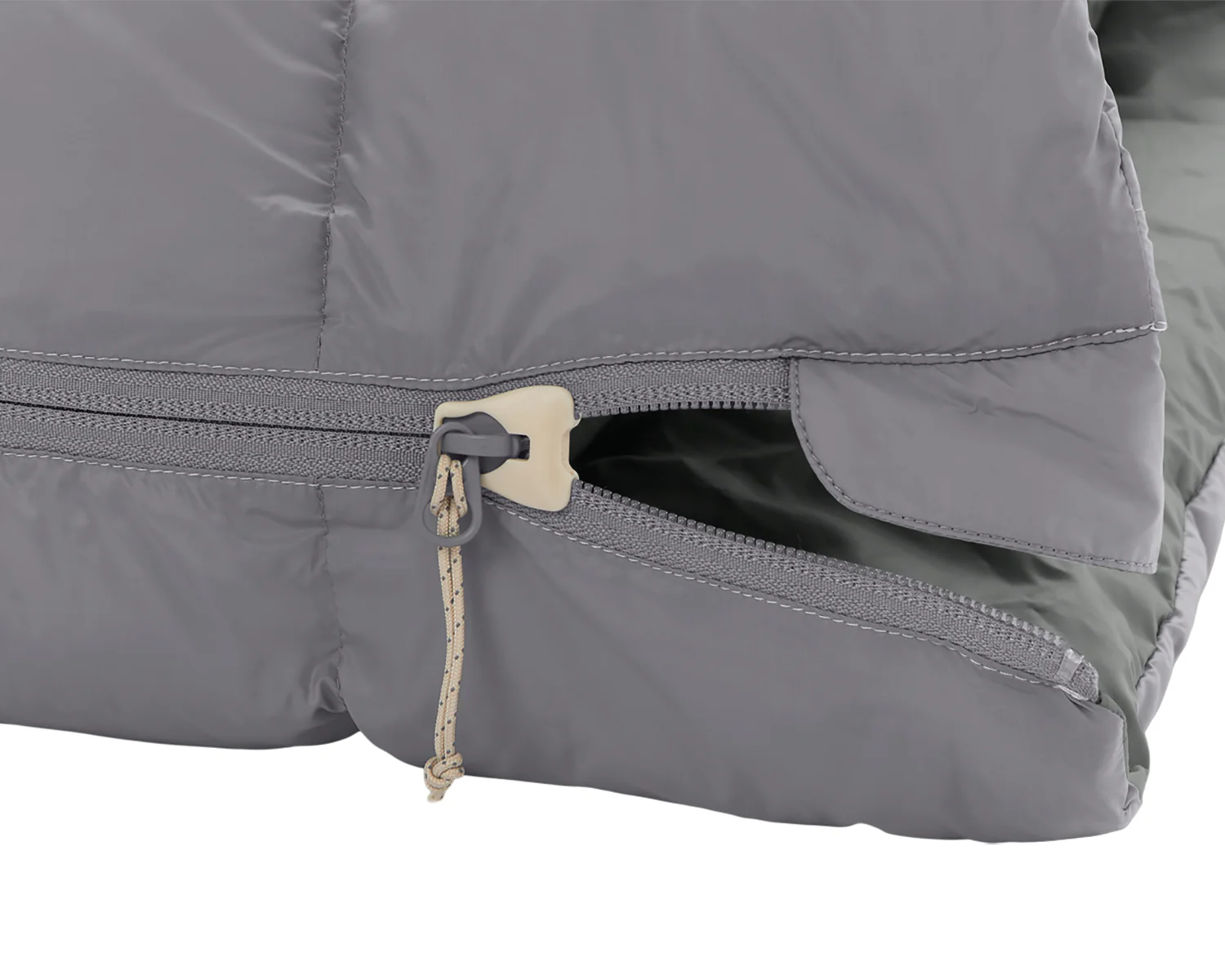 Freja +10° Blanket Sleeping Bag - Silver Filigree Grey - Image 7