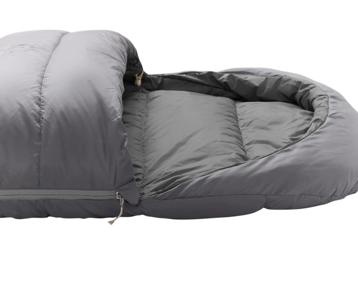 Freja -5° Blanket Sleeping Bag - Silver Filigree Grey - Image 6