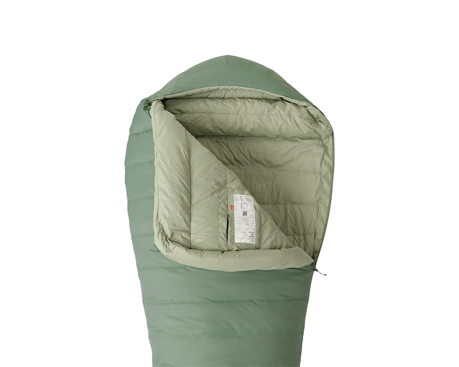 Ides -5° Mummy Sleeping Bag - Hedge Green - Image 3