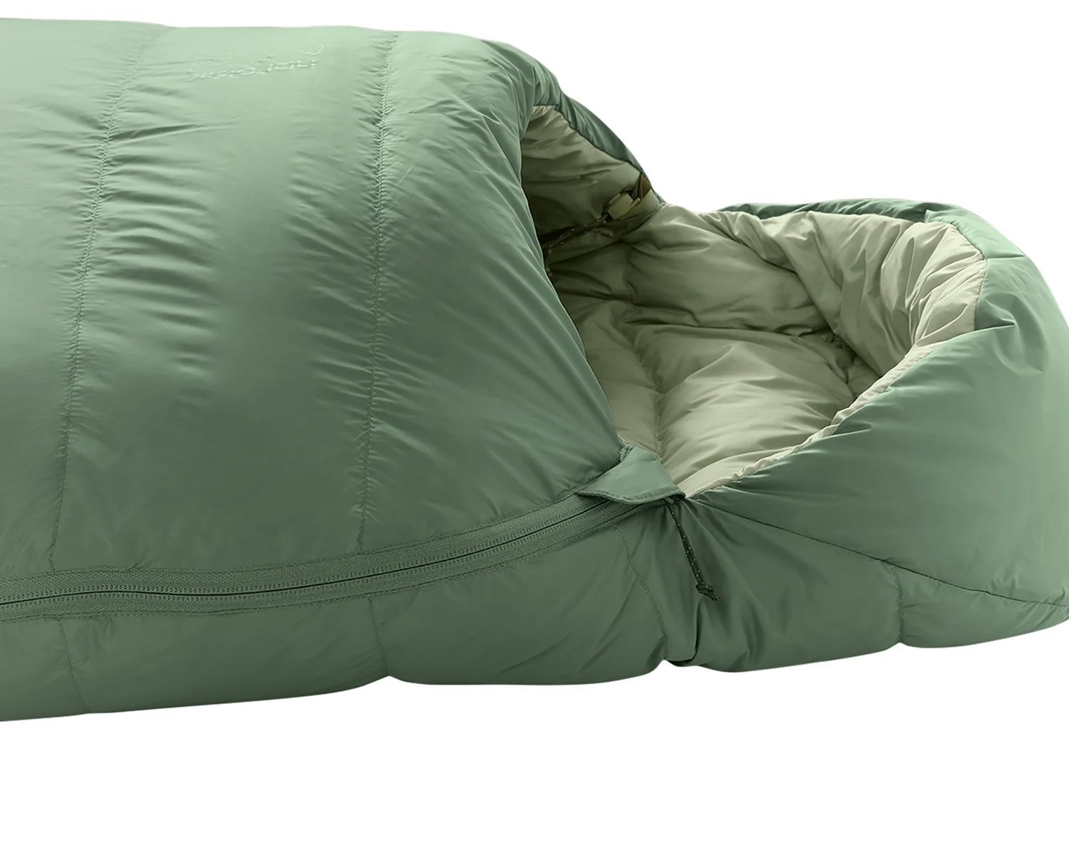 Ides Junior Mummy Sleeping Bag - Hedge Green - Image 5