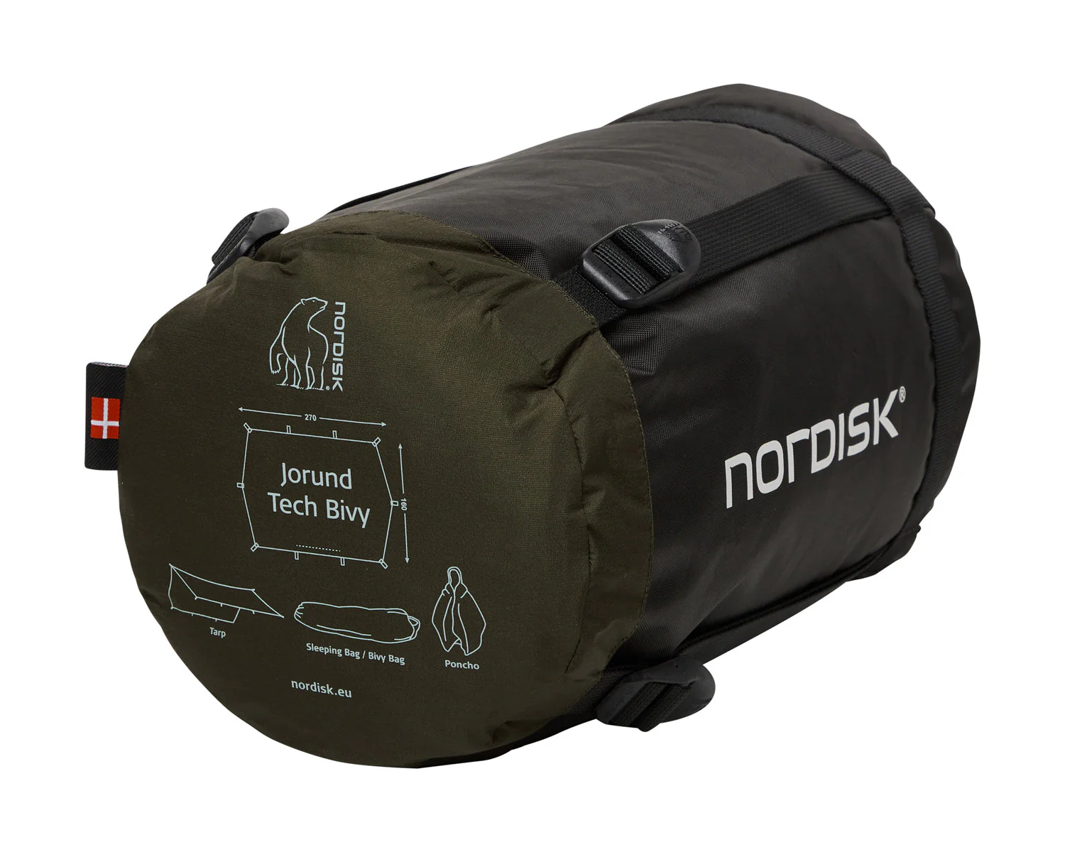 Jorund Tech Bivy Bag - 1 person | Forest Night Green - Image 16