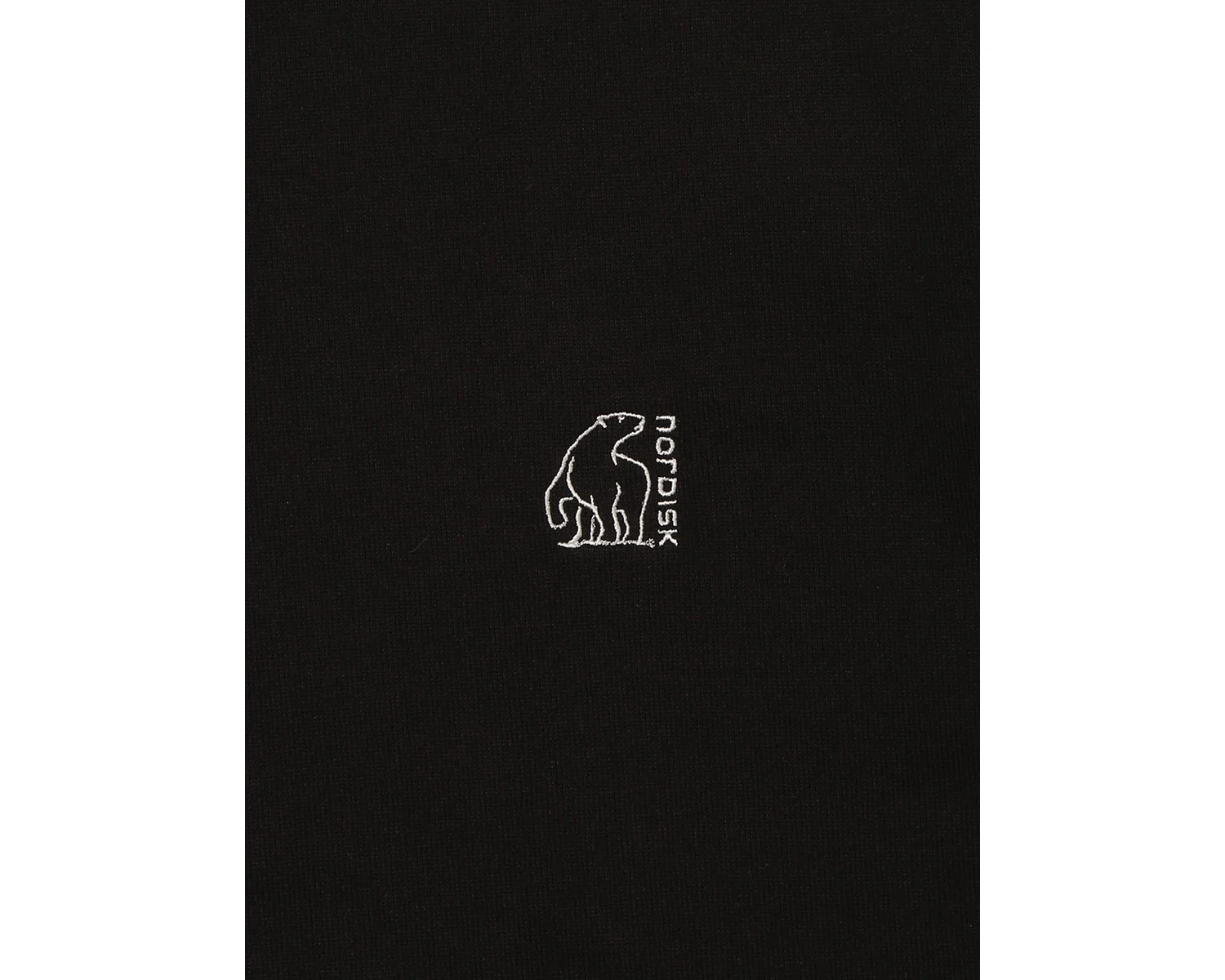Big Polar Bear Back HW Short Sleeve T-Shirt Unisex - Black - Image 6