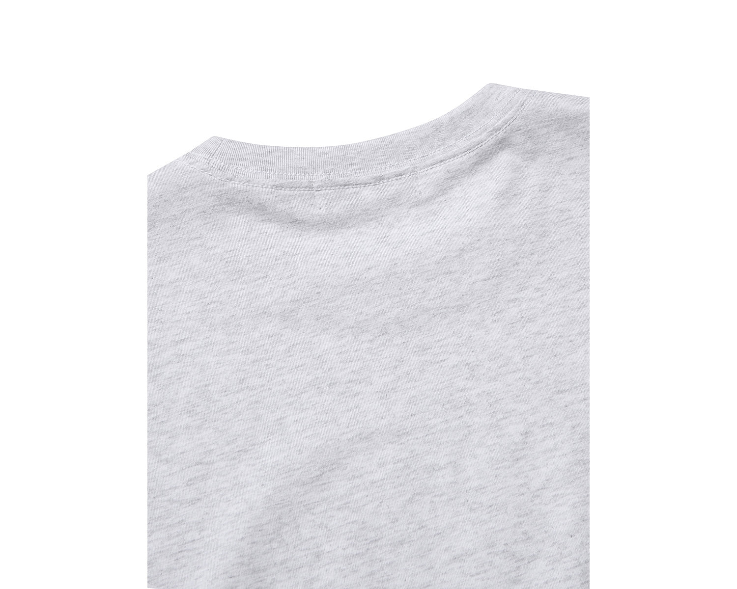 Small Polar Bear Long Sleeve T-Shirt Men's - Light Grey - Image 8