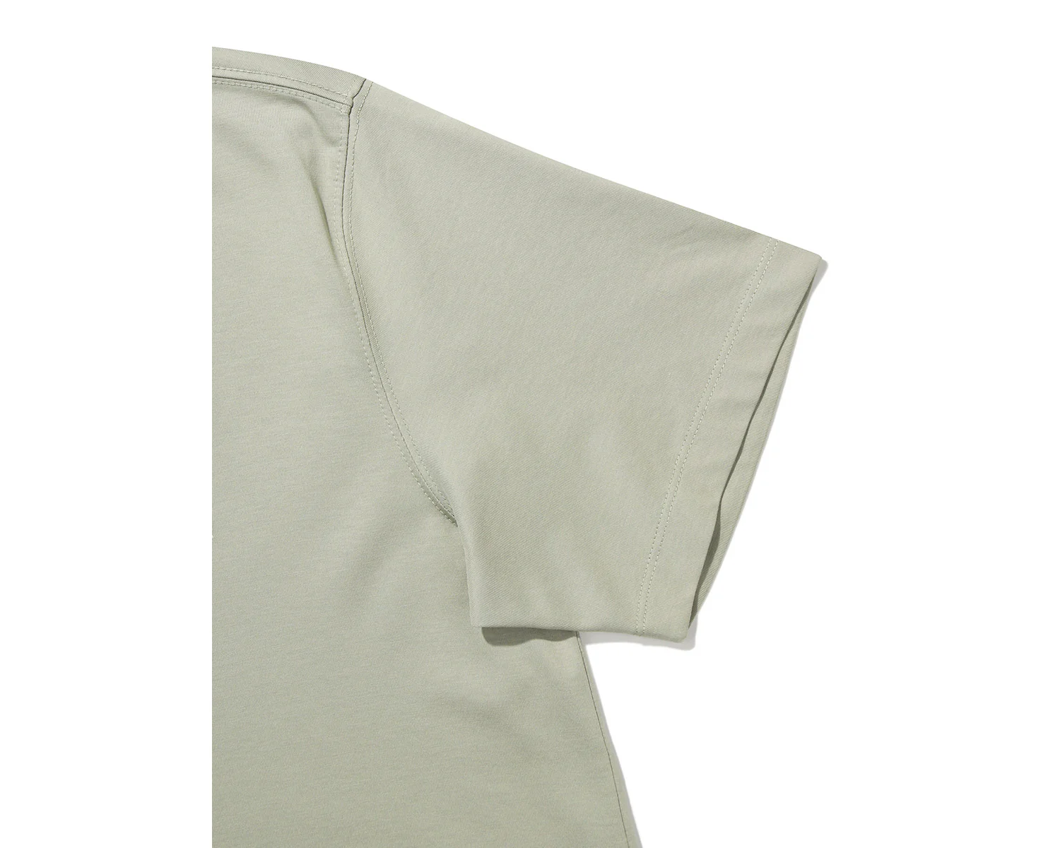 Small Polar Bear Short Sleeve T-Shirt Unisex - Khaki - Image 5