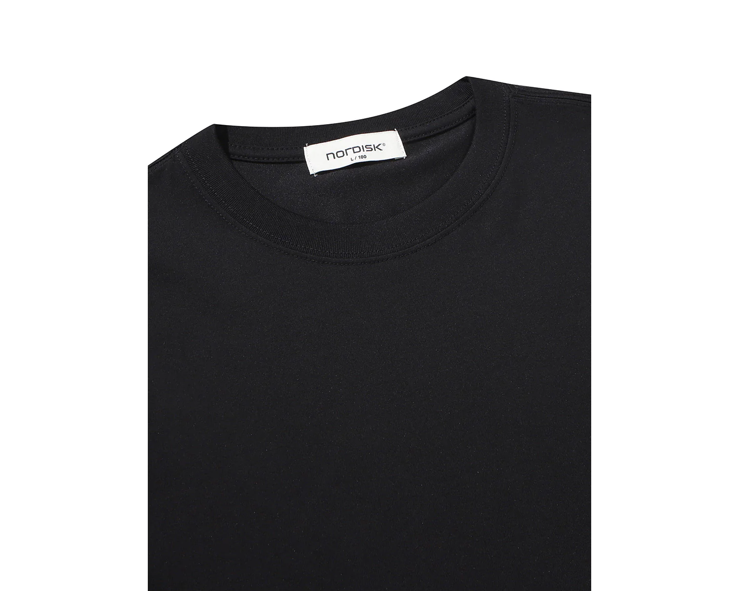 Small Polar Bear Short Sleeve T-Shirt Unisex - Black - Image 3