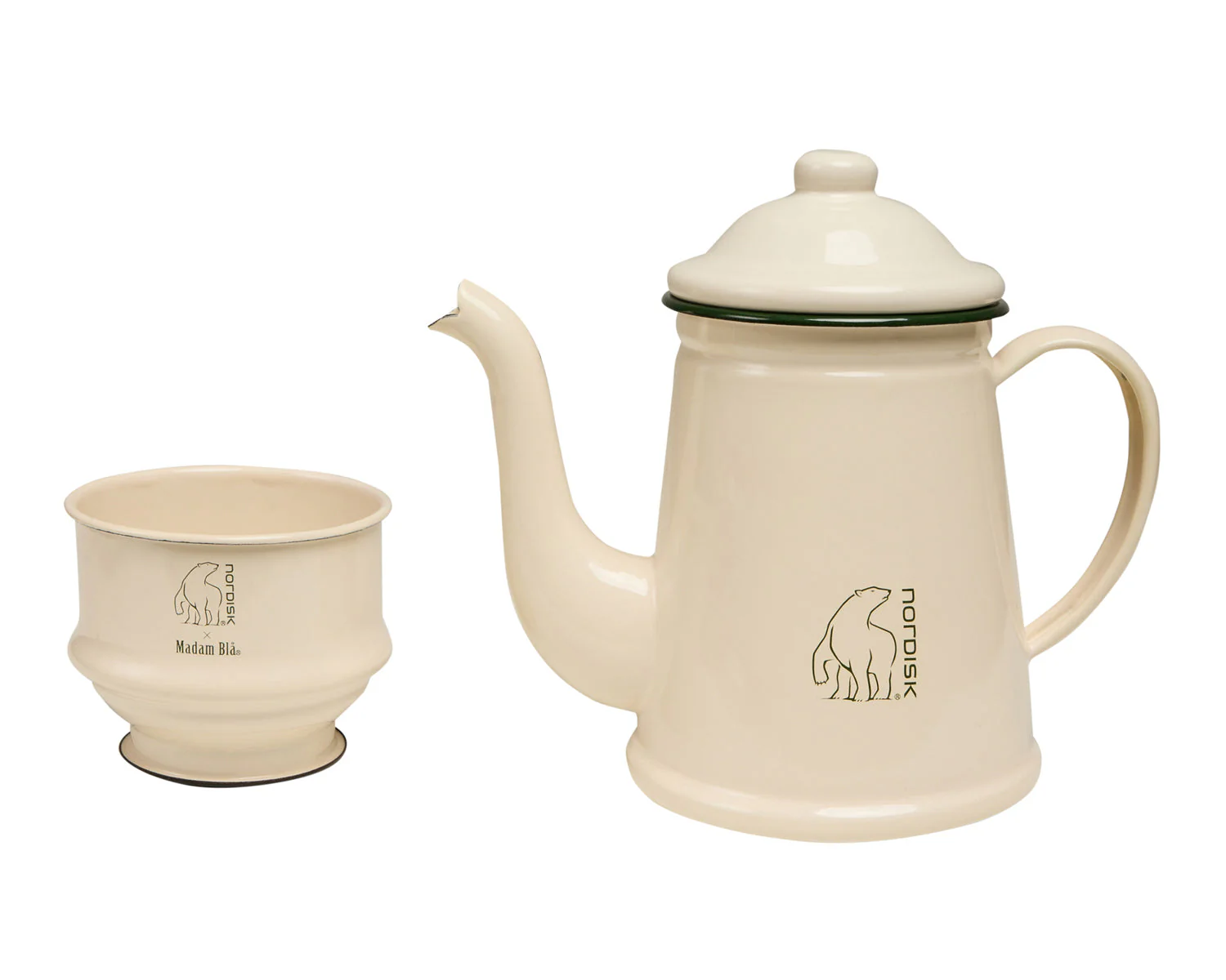 Madam Blå Coffee Pot - Cream - Image 3