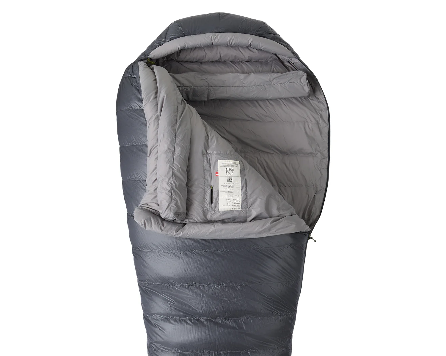 Nansen -5° Mummy Sleeping Bag - Ebony - Image 5