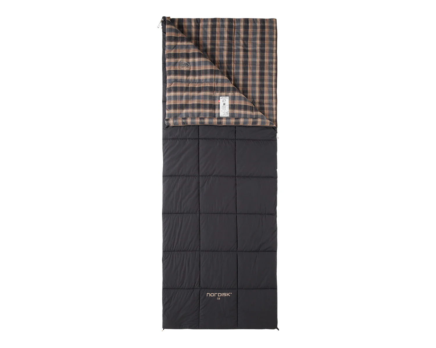 Sif ±0° Blanket Sleeping Bag - Obsidian Black - Image 2