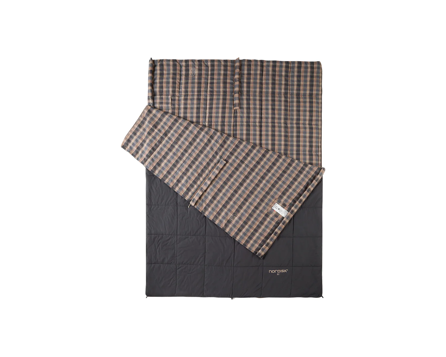 Sif +10° Blanket Sleeping Bag - Obsidian Black - Image 4