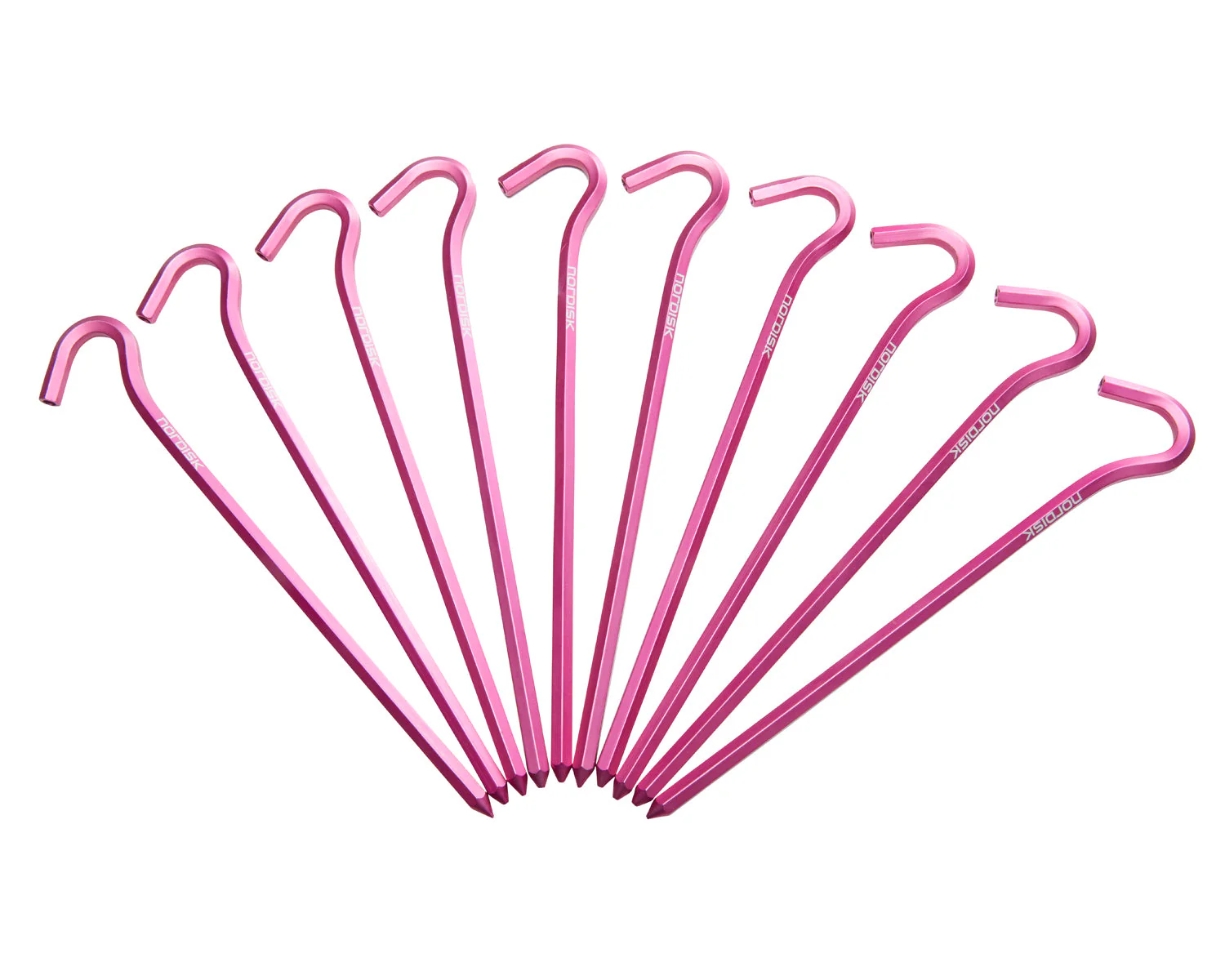 Aluminium Skewer Pegs (10 pcs) - Azalea Cherry Pink - Image 3
