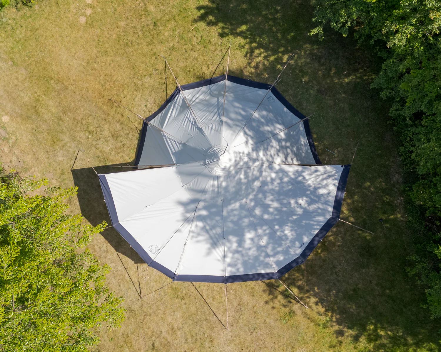 Valhal 35 Tipi Event Tent - 35 m² | Sandshell - Image 3
