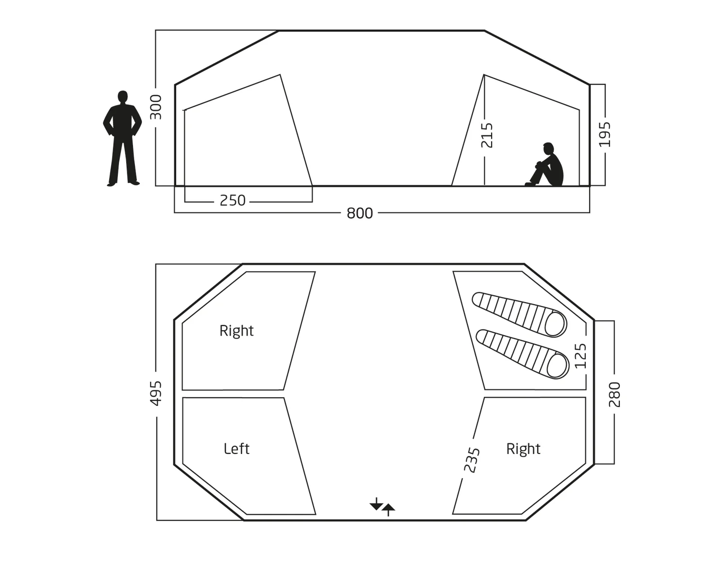 Vanaheim 40 Glamping Tent - 40 m² | 16 person | Sandshell - Image 4