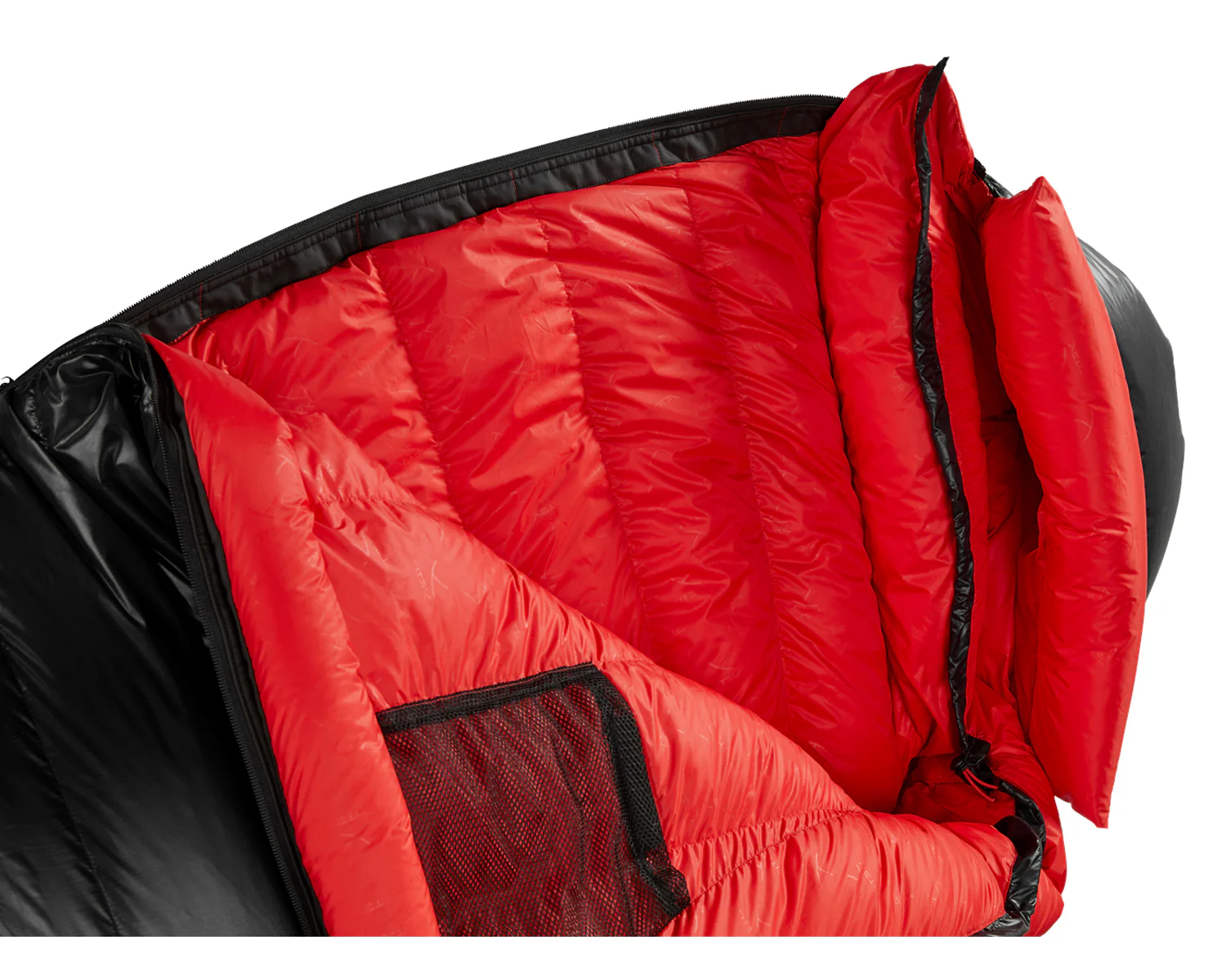 VIB 800 Sleeping Bag - Right Zip | Black - Image 6