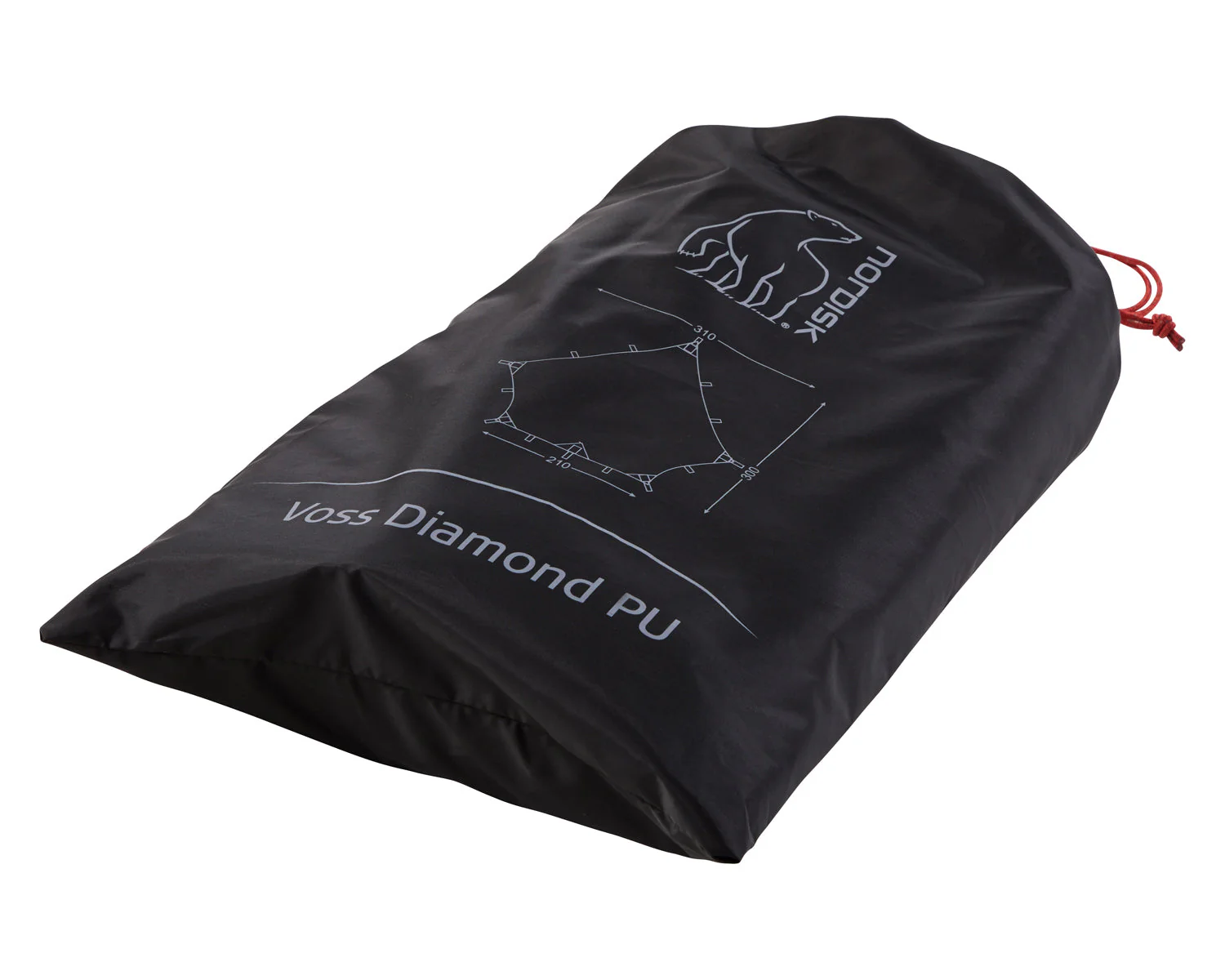 Voss Diamond PU Tarp - Dark Olive Green - Image 10