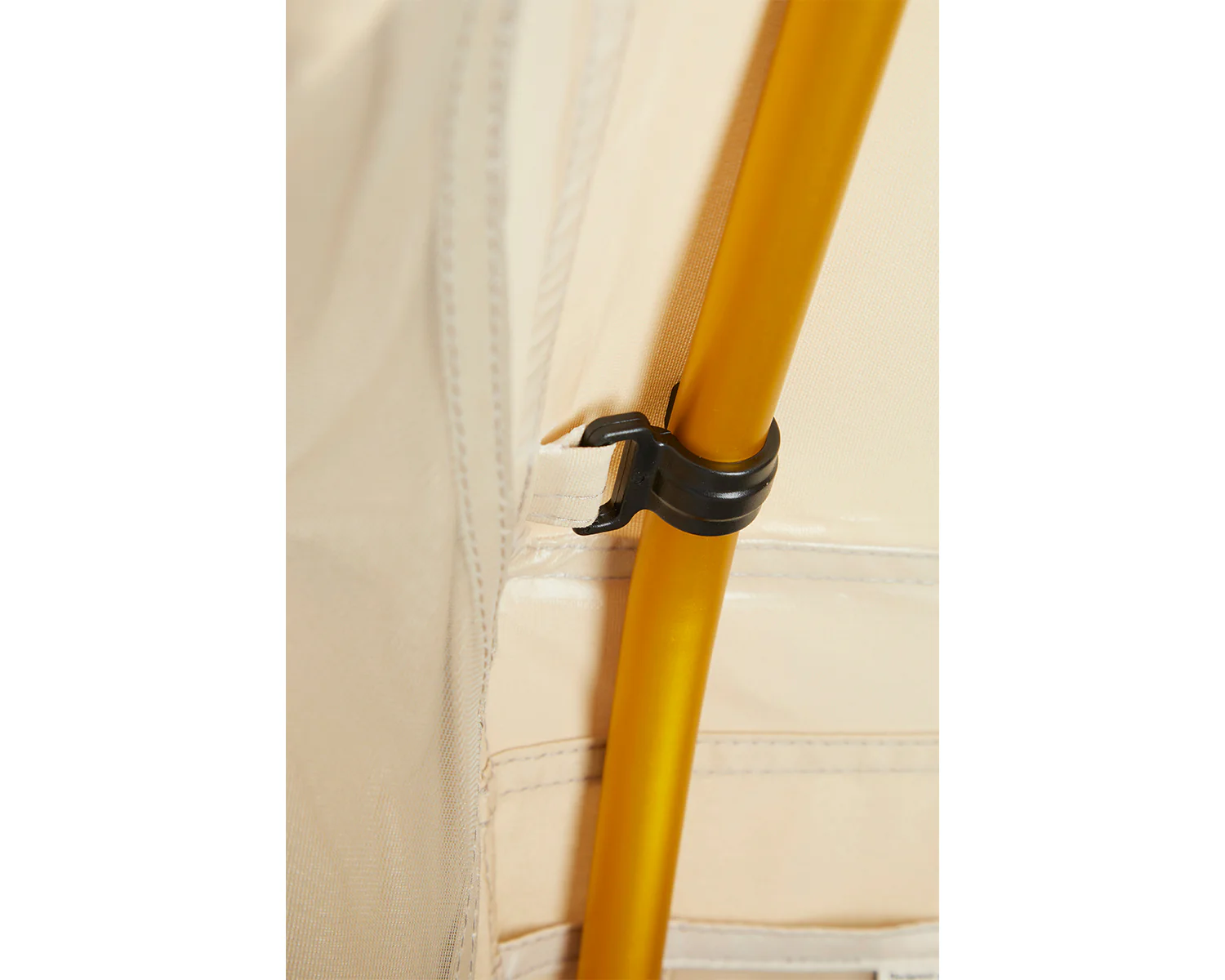 Ydun Tech Mini Glamping Tent Incl. Colour Pack - 2 person | Mustard Yellow - Image 12