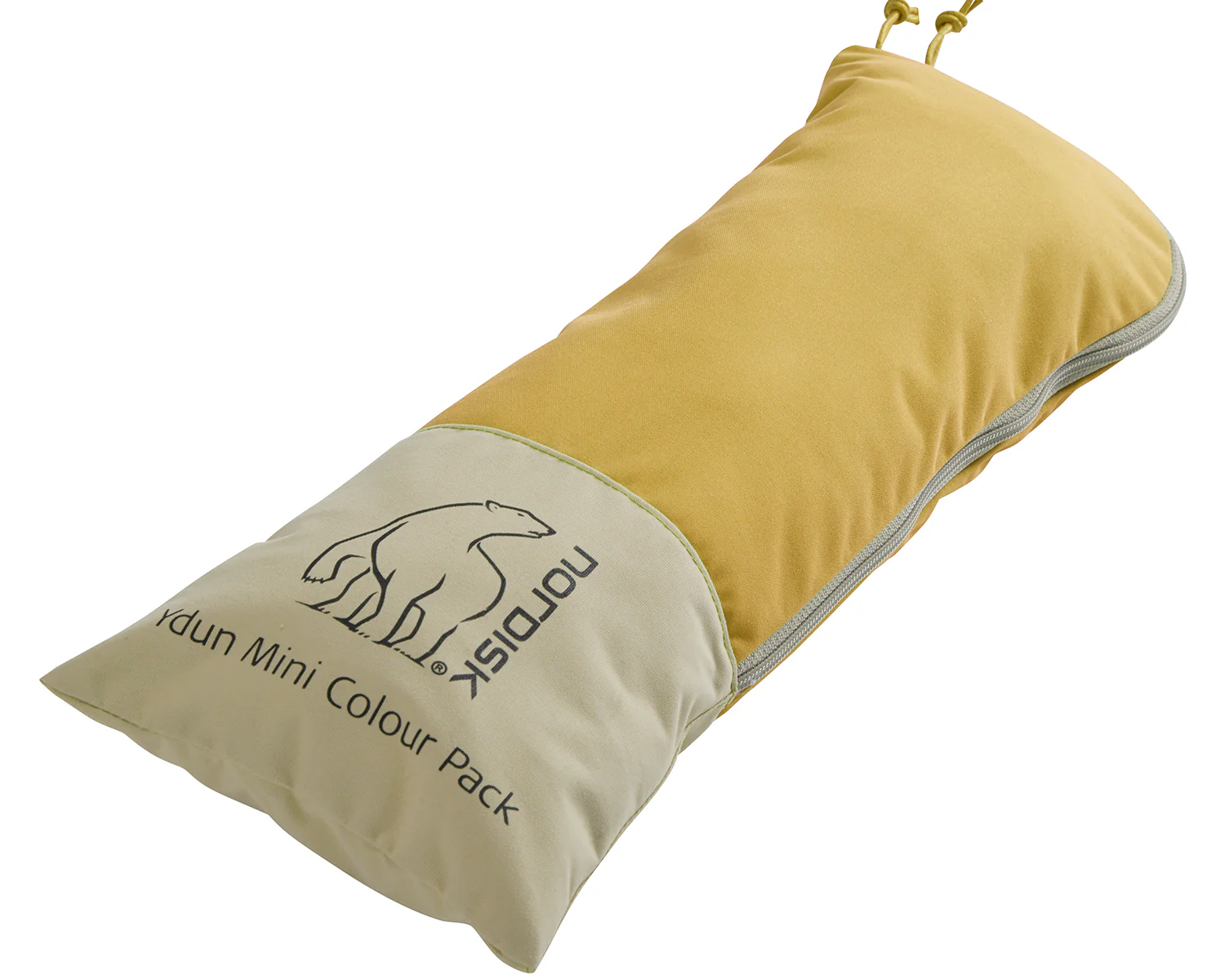 Ydun Tech Mini Glamping Tent Incl. Colour Pack - 2 person | Mustard Yellow - Image 21