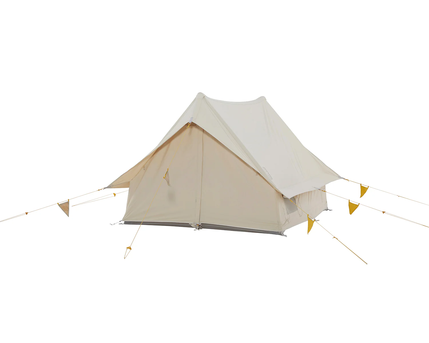 Ydun Tech Mini Glamping Tent Incl. Colour Pack - 2 person | Mustard Yellow - Image 4