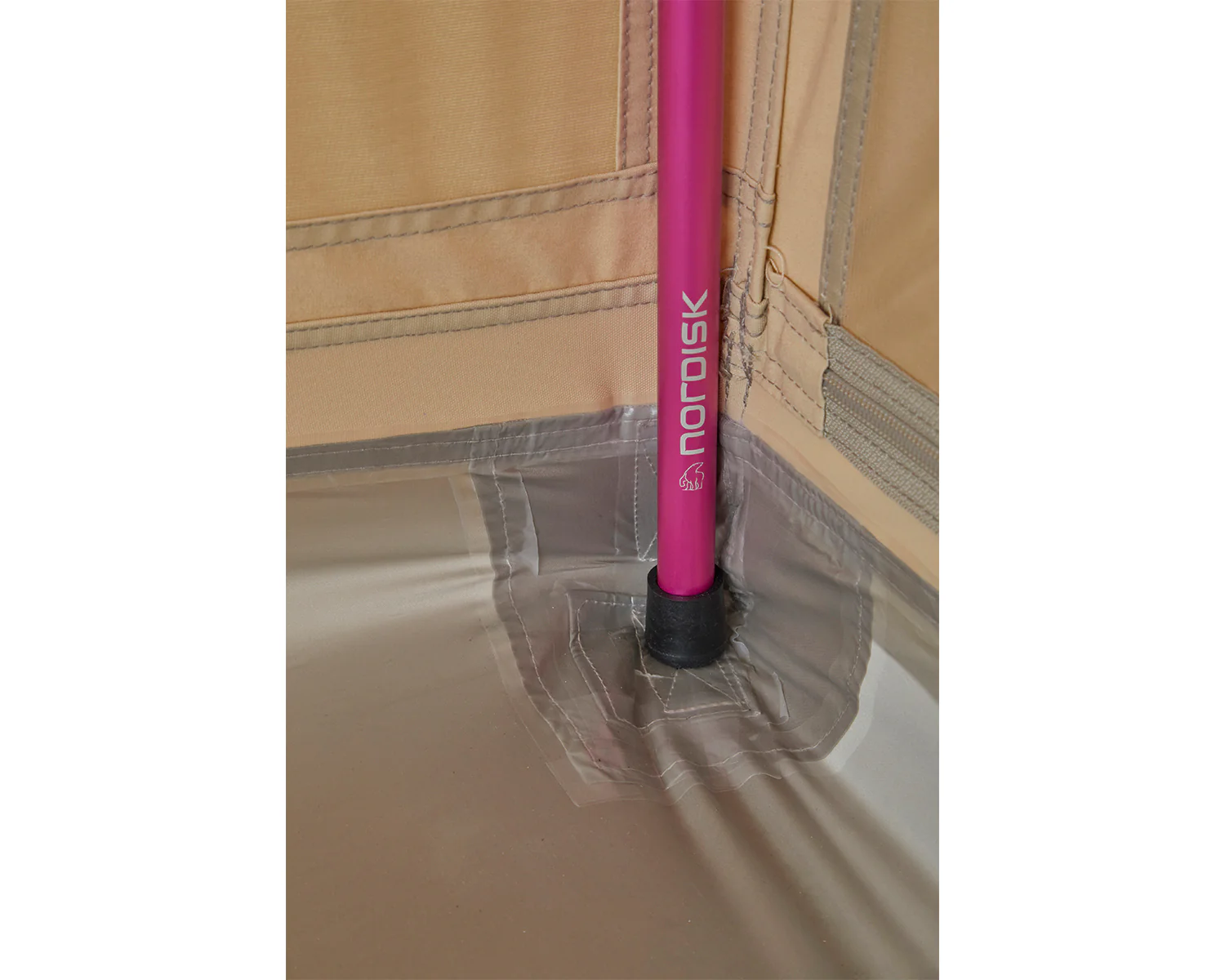 Ydun Tech Mini Glamping Tent Incl. Colour Pack - 2 person | Azalea Cherry Pink - Image 22