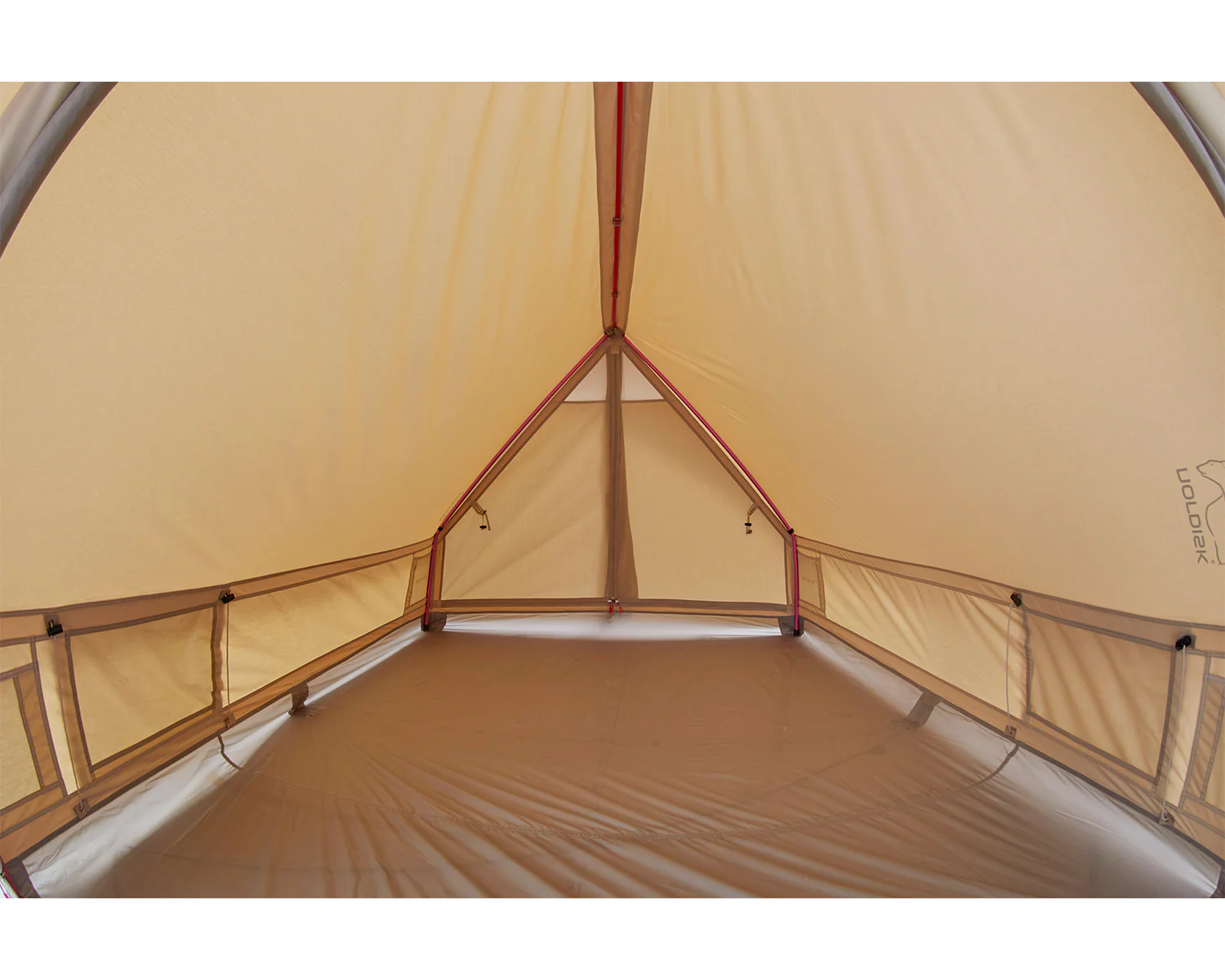 Ydun Tech Mini Glamping Tent Incl. Colour Pack - 2 person | Azalea Cherry Pink - Image 8